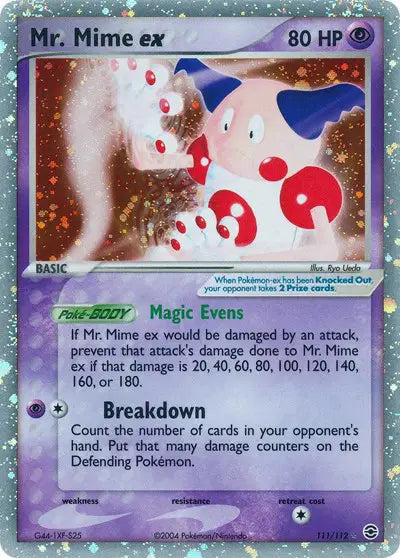 Mr. Mime ex - 111/112 - Ex FireRed & LeafGreen