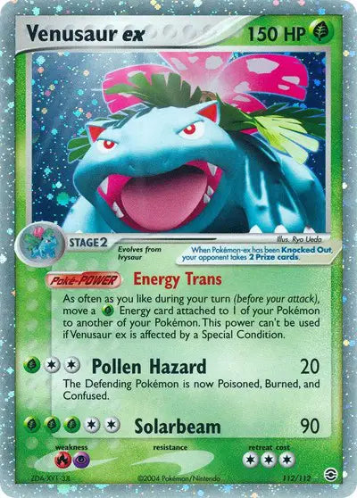 Venusaur ex - 112/112 - Ex FireRed & LeafGreen