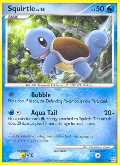 Squirtle - 112/132 - Secret Wonders