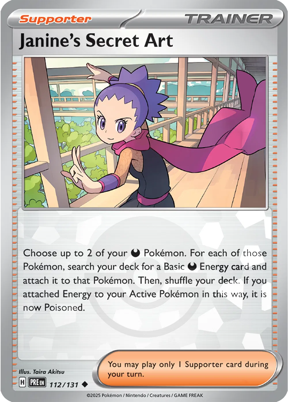 Janine's Secret Art - 112/131 - Prismatic Evolutions