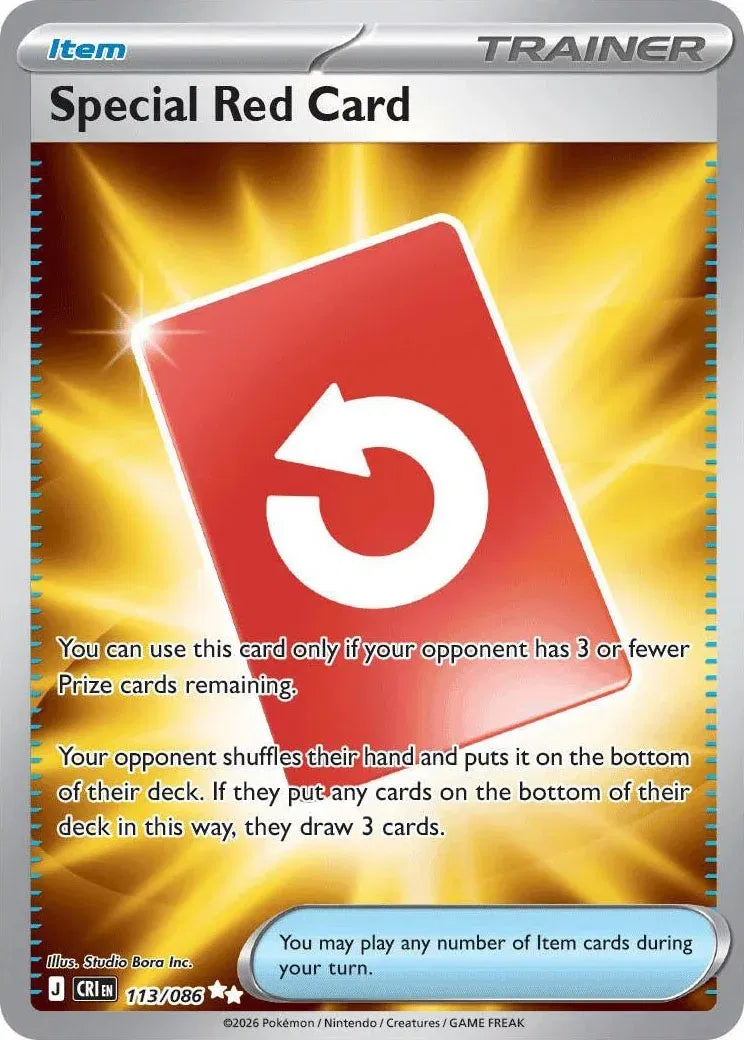 Special Red Card - 113/086 - Chaos Rising