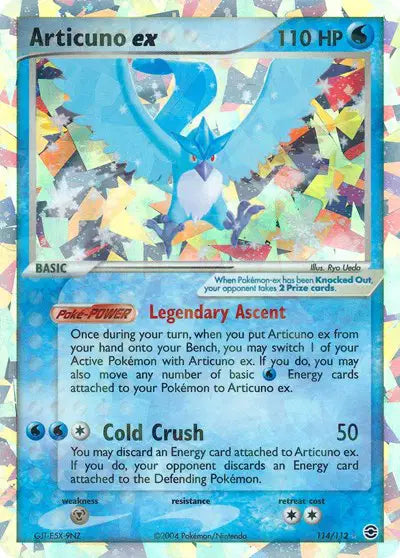 Articuno ex - 114/112 - Ex FireRed & LeafGreen