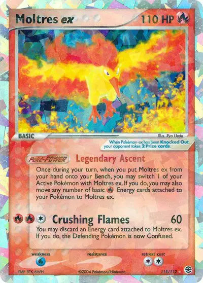 Moltres ex - 115/112 - Ex FireRed & LeafGreen