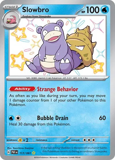 Slowbro - 117/091 - Paldean Fates