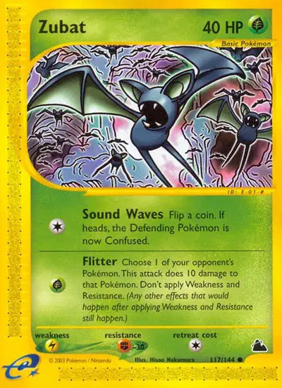 Zubat - 117/144 - Skyridge