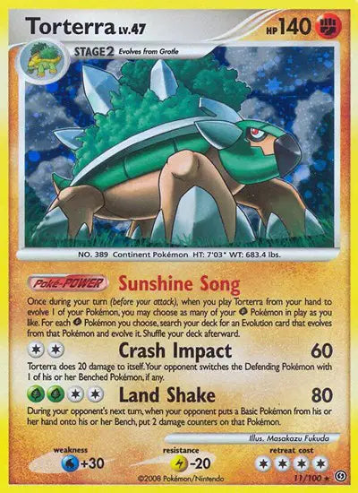 Torterra - 11/100 - StormFront