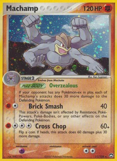 Machamp - 11/108 - Ex Power Keepers