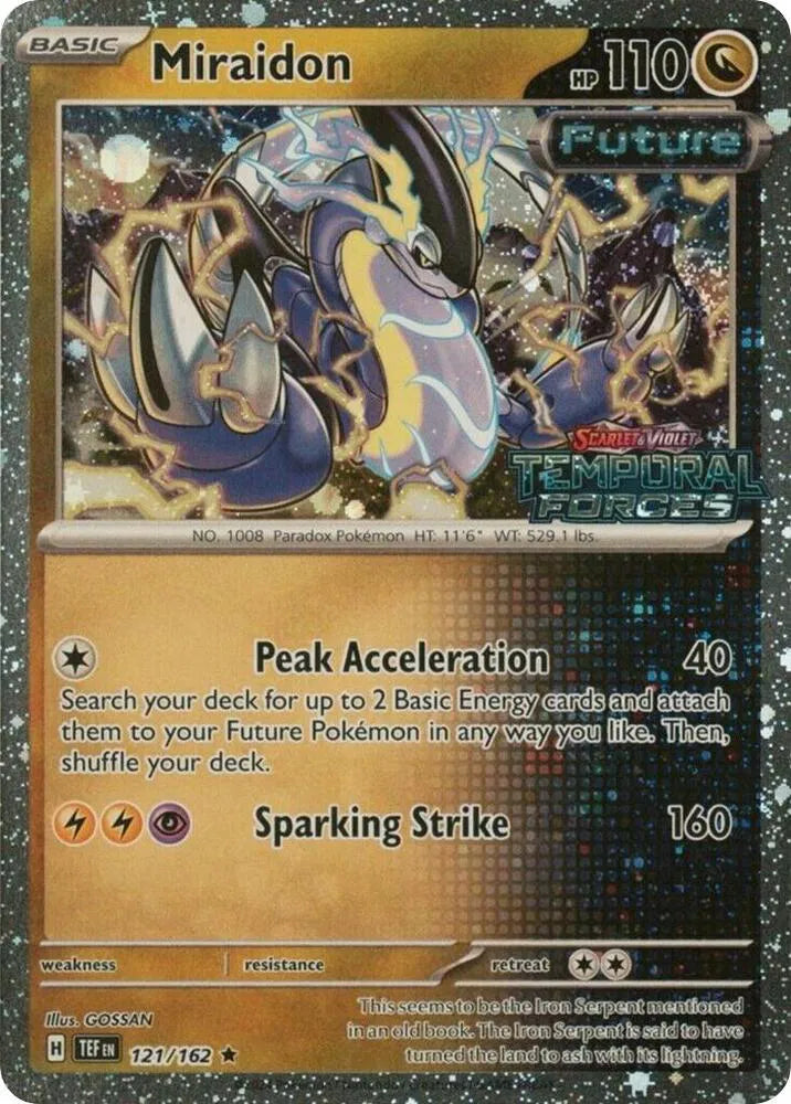 Miraidon - 121/162 - Cosmos Holo - Miscellaneous Cards & Products