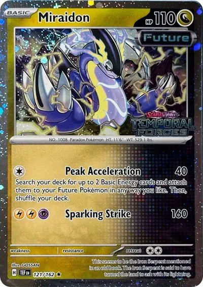 Miraidon - 121/162 - Best Buy - Miscellaneous Cards & Products