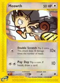 Meowth - 121/165 - Expedition