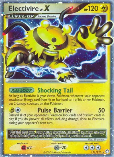 Electivire Lv.X - 121/123 - Mysterious Treasures