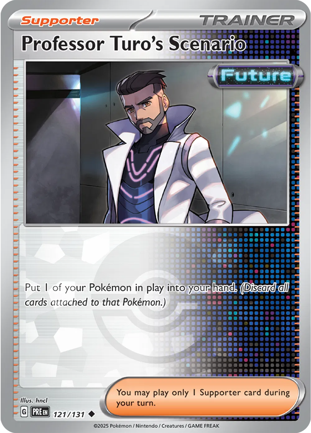 Professor Turo's Scenario - 121/131 - Prismatic Evolutions