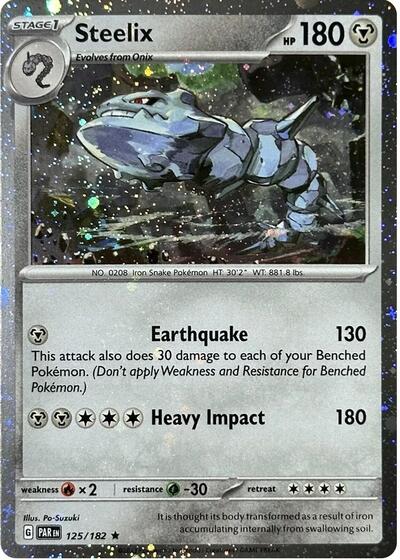 Steelix - 125/182 - Cosmos Holo - Miscellaneous Cards & Products