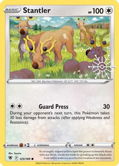 Stantler - 125/189 - Holiday Calendar - Miscellaneous Cards & Products