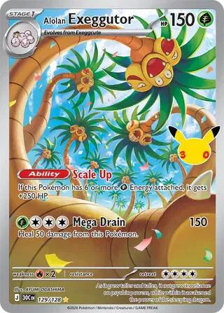 Alolan Exeggutor - 129 - 30th Celebration