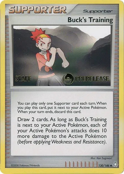 Buck's Training - 130/146 - Prerelease - Staff - Miscellaneous