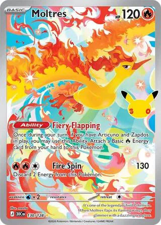 Moltres - 130 - 30th Celebration