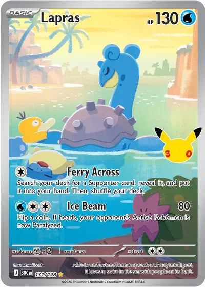 Lapras - 131 - 30th Celebration