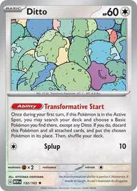 Ditto - 132/165 - Non-Holo - Miscellaneous Cards & Products