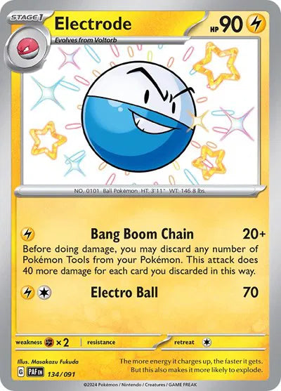 Electrode - 134/091 - Paldean Fates