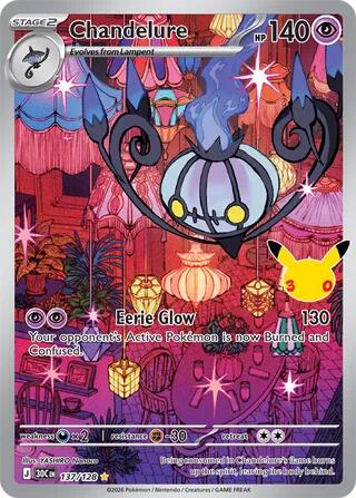 Chandelure - 137 - 30th Celebration