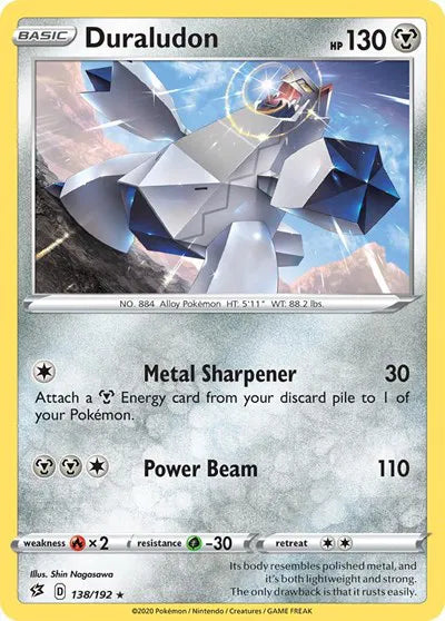 Duraludon - 138/192 - SWSH Rebel Clash - Deck Exclusives