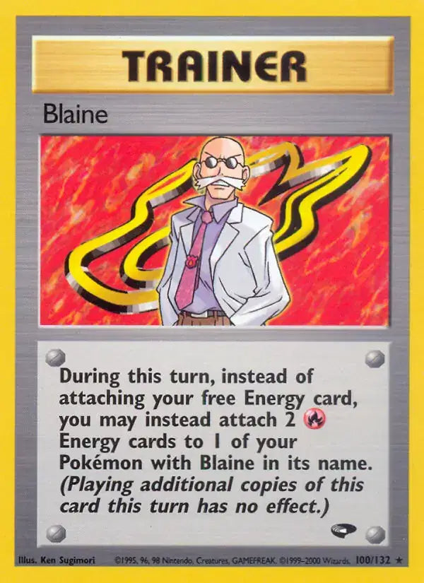 Blaine - 100/132 - Gym Challenge