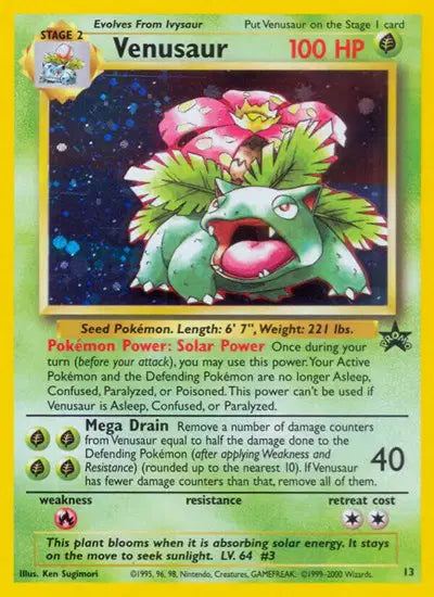 Venusaur - 13 - WoTC Promo