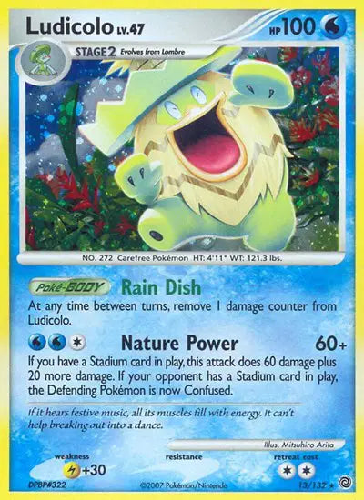 Ludicolo - 13/132 - Secret Wonders