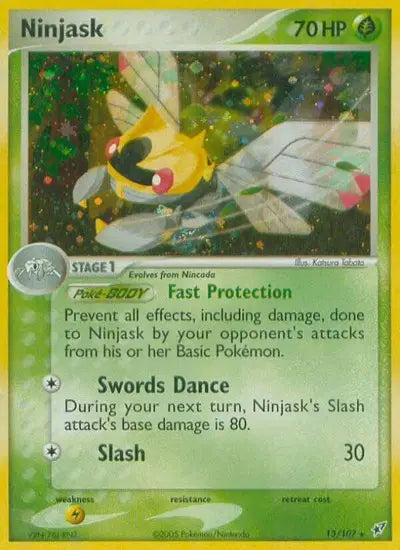 Ninjask - 13/107 - EX Deoxys