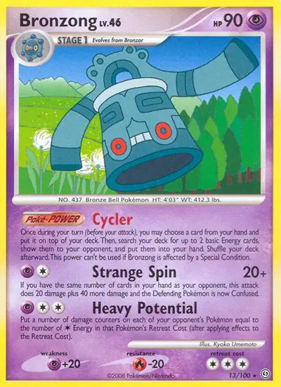 Bronzong - 13/100 - StormFront