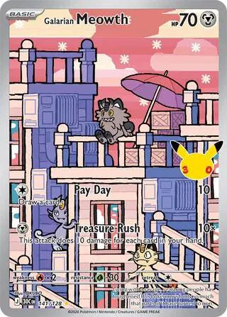 Galarian Meowth - 141 - 30th Celebration
