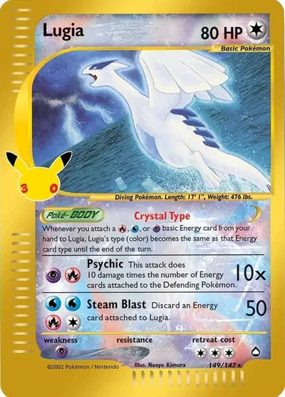 Lugia - 149/147 - 30th Celebration - Classic Collection