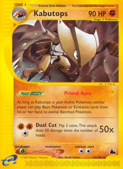 Kabutops  -14/144 - Skyridge