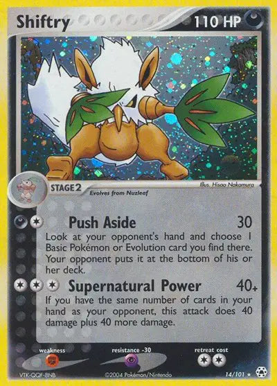 Shiftry - 14/101 - EX Hidden Legends