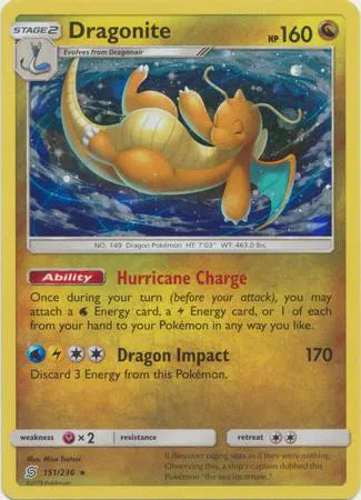 Dragonite - 151/236 - Costco Exclusive - Miscellaneous Cards & Products