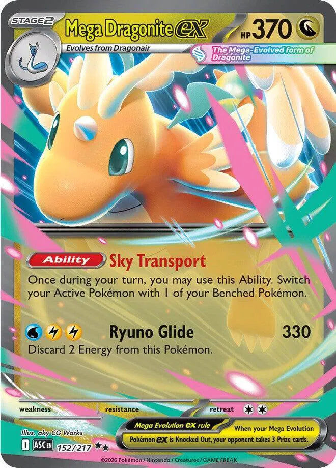 Mega Dragonite ex - 152/217 - Ascended Heroes