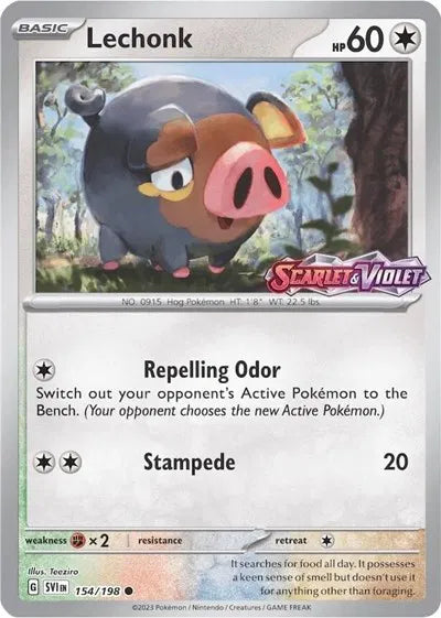Lechonk - 154/198 - Store Promo - Miscellaneous Cards & Products