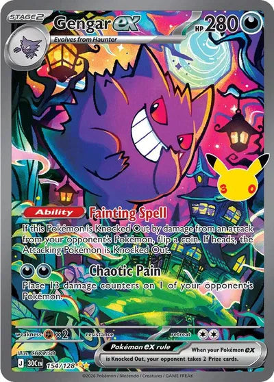 Gengar ex - 154 - 30th Celebration