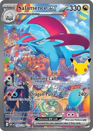 Salamence ex - 156 - 30th Celebration