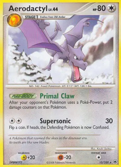 Aerodactyl - 15/100 - Majestic Dawn