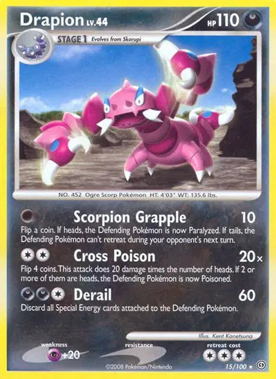 Drapion - 15/100 - StormFront
