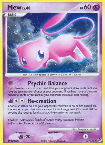 Mew - 15/132 - Secret Wonders