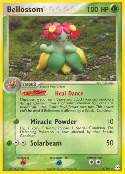 Bellossom - 16/101 - EX Hidden Legends