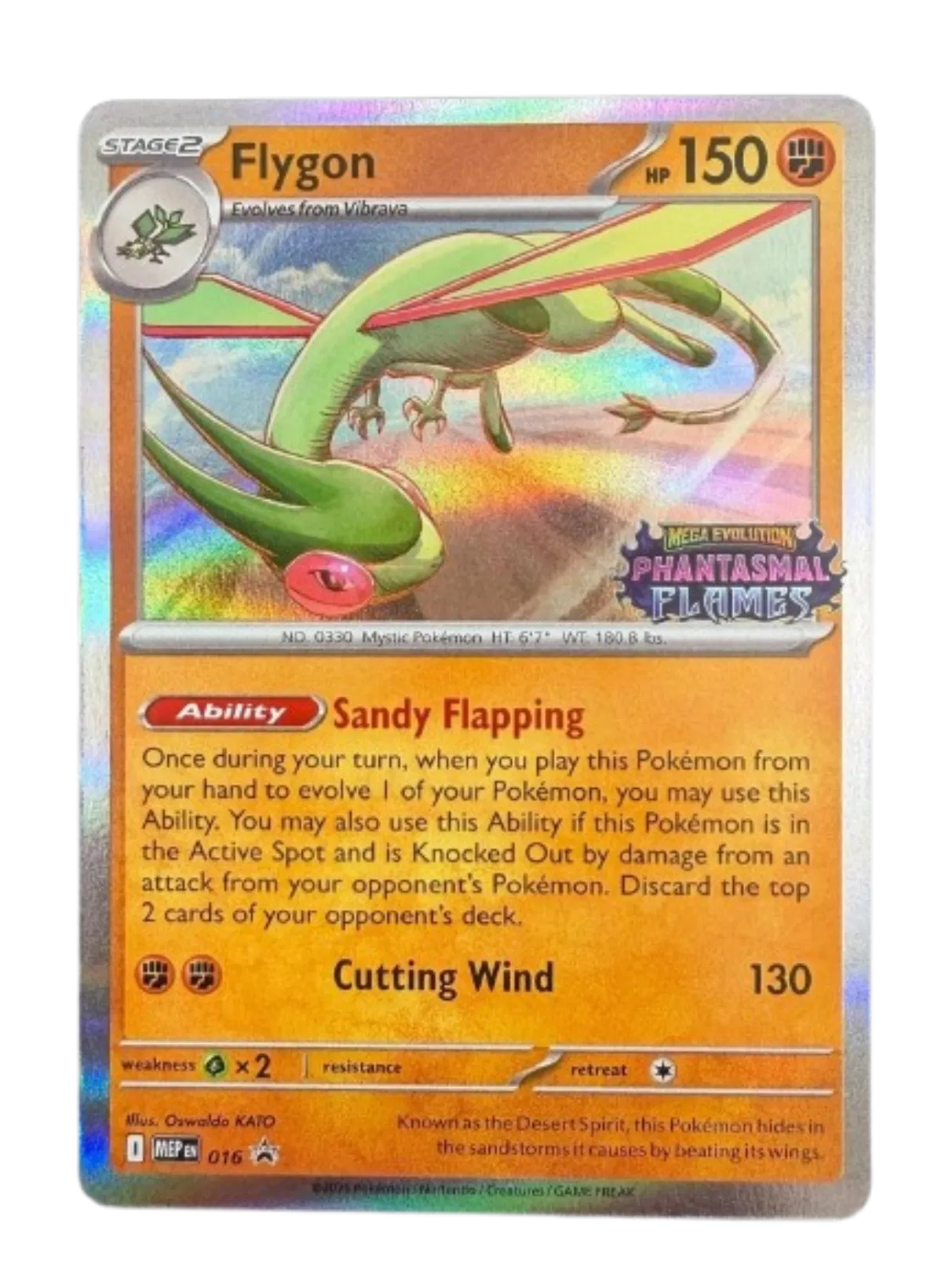 Flygon - 016 - Staff - Mega Evolution Promo