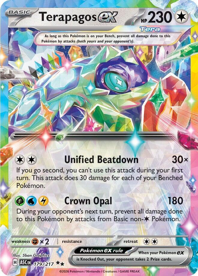 Terapagos ex - 179/217 - Ascended Heroes