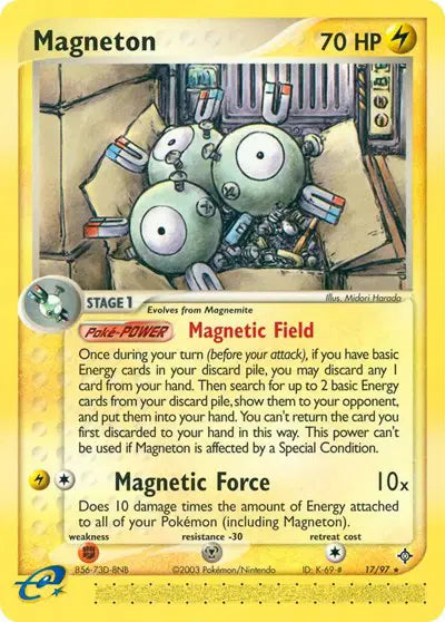 Magneton - 17/97 - Ex Dragon
