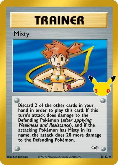 Misty - 18/132 - 30th Celebration - Classic Collection