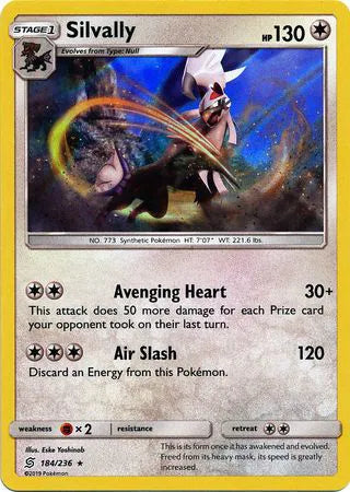 Silvally - 184/236 - SM Unified Minds - Deck Exclusives