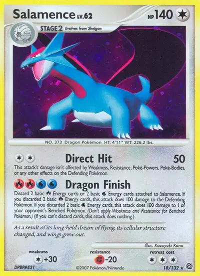 Salamence - 18/132 - Secret Wonders
